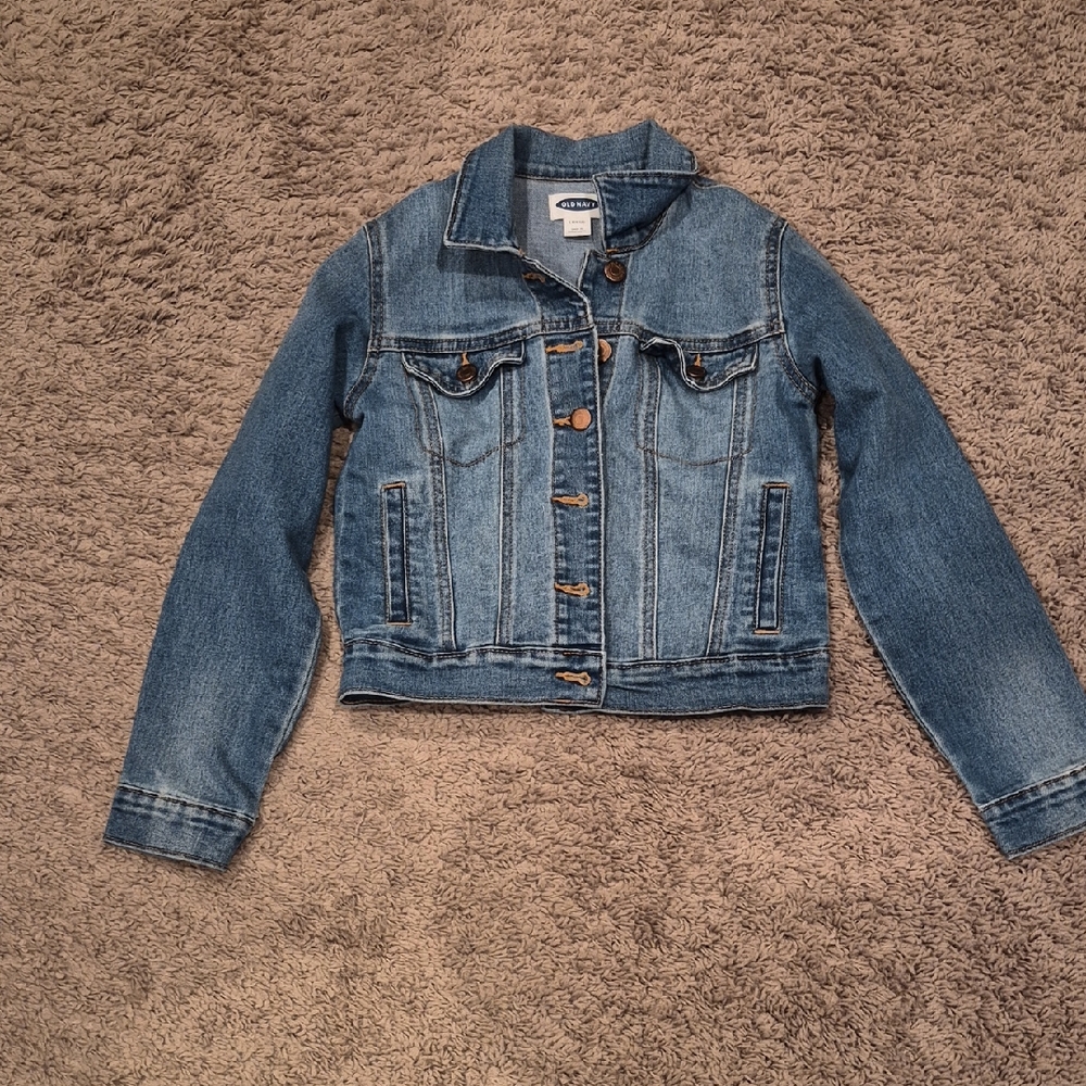 Old Navy Classic Blue Jean Jacket for Kids